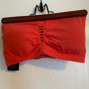 *2/$10 Coral Guess Ladder Back Bandeau top.